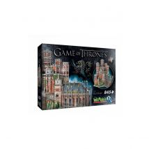 Puzzle 3d Game Of Thrones Le Donjon Rouge 845 Pieces - Wrebbit 3D