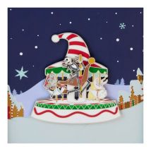 L' Étrange Noël De Mr. Jack - Pin's Émaillés Christmas Town Carousel Limited Edition By Loungefly