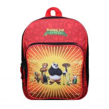 Sac À Dos 31 Cm Avec Poche Maternelle Kung Fu Panda Rouge Bagtrotter - Bagtrotter