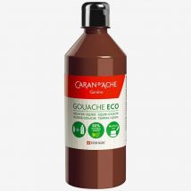 Peinture Gouache - Marron - Mat - 500ml - Caran D'Ache - Gouache Eco
