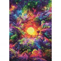 Clementoni - 500 P Colorboom Psychedelic Jungle - 49 X 36 Cm