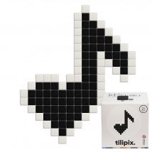 Kit Mosaïque Diy Pixel Art - Coeur Note De Musique - Classique - Tilipix