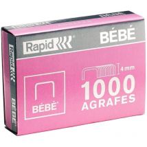 Boîte De 1000 Agrafes Bébé Standard Rapid - Esselte