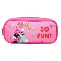 Trousse Scolaire Rectangulaire Disney Minnie Rose Fun Bagtrotter