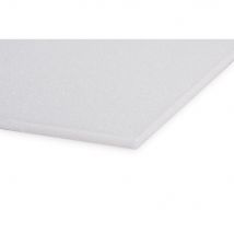 Plaque Mousse Pour Scie Chauffante, Blanc, 33x24 Cm, 3 Mm - Rayher
