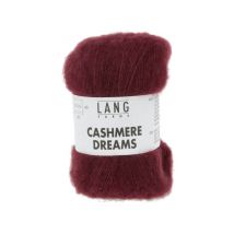 Pelote Exceptionnelle Cachemire Et Soie Cashmere Dreams - 25gr - Lang Yarns 0064 Rouge Bordeau - LangYarns