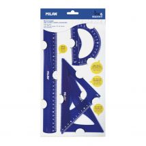 Kit De Règles Flexetresistant Bleu Série Acid - Milan