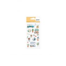 Stickers Transparents Life Is Sample Plantes Artemio - Artemio