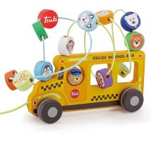 Labyrinthe Bus Scolaire Avec Roues - Sevi