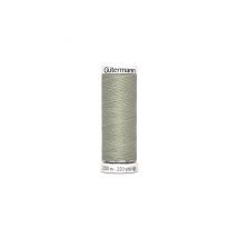 Fil À Coudre 100% Polyester 200m - Gütermann 132 Gris