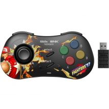 Terry Bogard Edition : 8bitdo Manette Bluetooth Style Snk Neo Geo - Compatible Pc Windows, Android & Neo Geo Mini - 8Bitdo