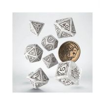 Set De Dés The Witcher - Geralt, Le Loup Blanc - Q Workshop