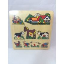 Puzzle En Bois 19x19 Cm - Easykado