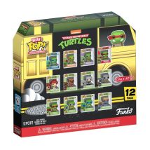 Les Tortues Ninja - Pack 12 Figurines Bitty Pop! Les Tortues Ninja 2,5 Cm - Funko