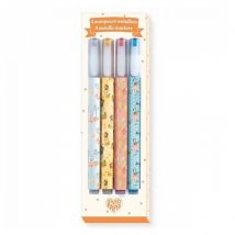 Marqueurs Metallises Elodie - Djeco - Orange
