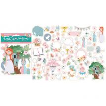 63 Die Cuts Stamperia Mi Primera Illusion Nina Scrapbooking