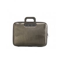 Mallette Bombata Shiny Cocco Vinyle 13'' - Gris Fonce