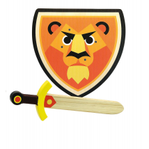Set Bouclier Et Épée Lion - Vilac