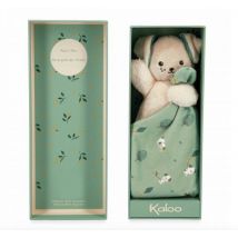 Doudou Carre Douceur Chien Vert – 18 Cm - Kaloo - Orange