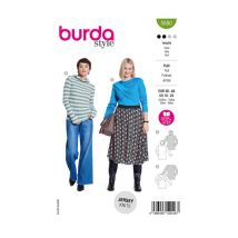 Patron Burda 5680 - Pull Et T-shirt Taille N°fr 36-48