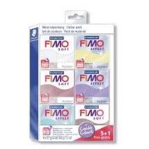 Coffret Fimo Soft Couleurs Bonbons 6x57 G / 8023 25 - Fimo