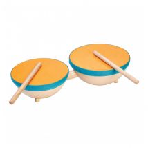 Instrument De Musique - Double Tambour - PlanToys