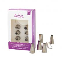 Set De Douilles Spéciales Pâtisseries - 7 Pièces - Decoraparty