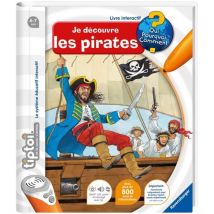 Tiptoi, Livre Interactif, Je Découvre Les Pirates, 4 Ans, 13099004, - Ravensburger