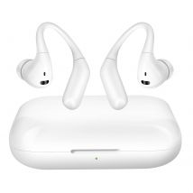 Linq Écouteurs Bluetooth Crochet D'Oreille À Commande Tactiles Blanc