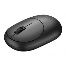 Wiwu Souris Bluetooth Sans Fil 1200dpi Compacte Design Incurvé Mat Noir - Wiwu