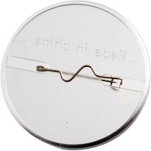 Badges, Rond, D 5,5 Cm, 5 Pièces/ 1 Pq. - CC Hobby