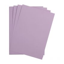 25 Feuilles De Papier - Lilas - A4 - 270g - Lisse - Dessin, Loisirs Créatifs - Maya - Clairefontaine