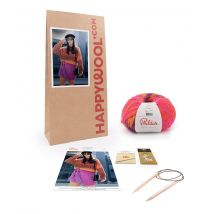 Kit Tricot Pull Laine Alpaga Nassima Vitamine 42/44 - Phildar
