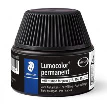 Staedtler Flacon De Recharge Lumocolor, Permanent, Noir - Staedtler