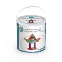 Baril De 100 Planchettes En Bois - Sapin Malin