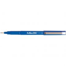 Stylo Feutre 200 Permanent Indélébile Pointe 0,4 Mm Noir - Artline