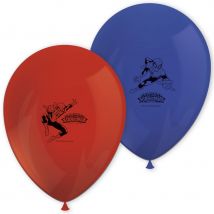 8 Ballons Spiderman Team - Annikids