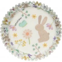 48 Caissettes À Cupcakes - Printaniers - CakeSupplies
