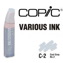 Encre Various Ink Pour Marqueur Copic C2 Cool Gray No.2 Scrapbooking