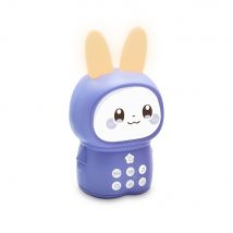 Veilleuse Lapin Moka Avec Bruits Blancs - Violet - Mooov