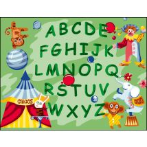 Canevas Antique Abc Du Cirque 50x65cm - LUC