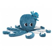 Ptipotos Pieuvre Maman Et Bebe Bleu - Globe Trotoys