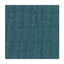 Tissu Katia Mousseline Double Gaze Bleu Vendu Au Mètre