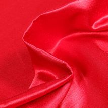 Tissu Taffetas D'Ameublement Bombyx Rouge - Au Mètre - Craftine