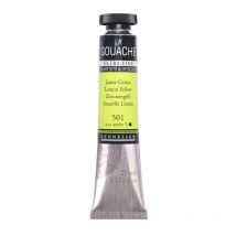 Gouache - Extra-fine - Jaune Citron - 501 - Tube De 21ml - Sennelier