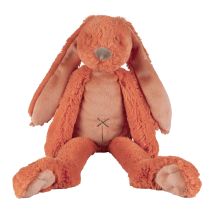 Peluche Lapin Richie Orange 38 Cm - Happy Horse