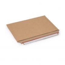75 Pochettes Cartonnées Fermeture Adhésive - 33,4 X 23,4 Cm - Raja