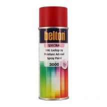 Bombe De Peinture Belton Spectral Ral3000 Rouge Feu Satiné 400ml