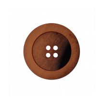 Boutons Fantaisies Marron 4 Trous 18 Mm X 3 - Union Knopf Marron - PrymUnionKnopf