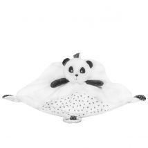 Doudou Mouchoir En Velours Blanc - Sauthon